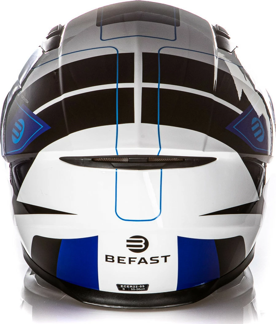 Kit Coppia Ventus Bianco Blu- 2 Caschi Integrali Befast 6 Kit Coppia Ventus Bianco Blu- 2 Caschi Integrali Befast - immagine 4