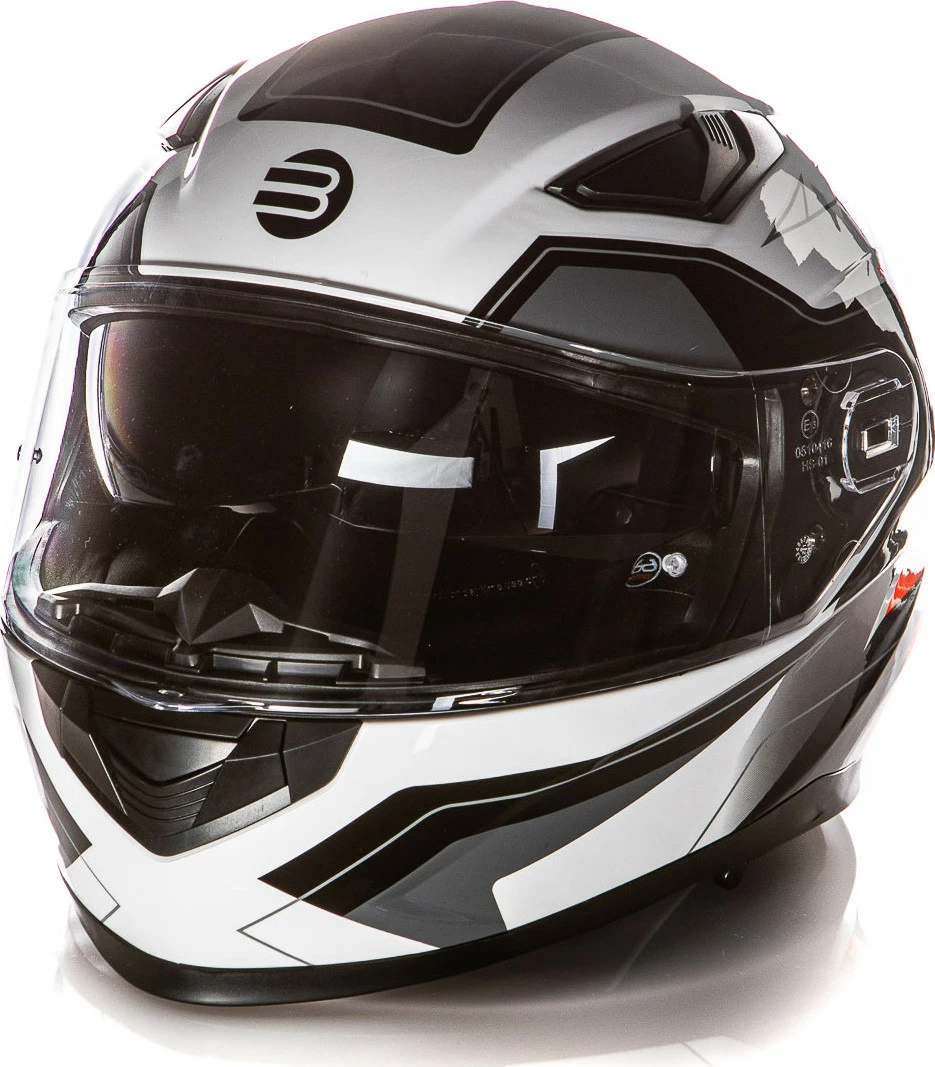 Kit Coppia Ventus Bianco Rosso - 2 Caschi Integrali Befast 4 Kit Coppia Ventus Bianco Rosso - 2 Caschi Integrali Befast - immagine 2