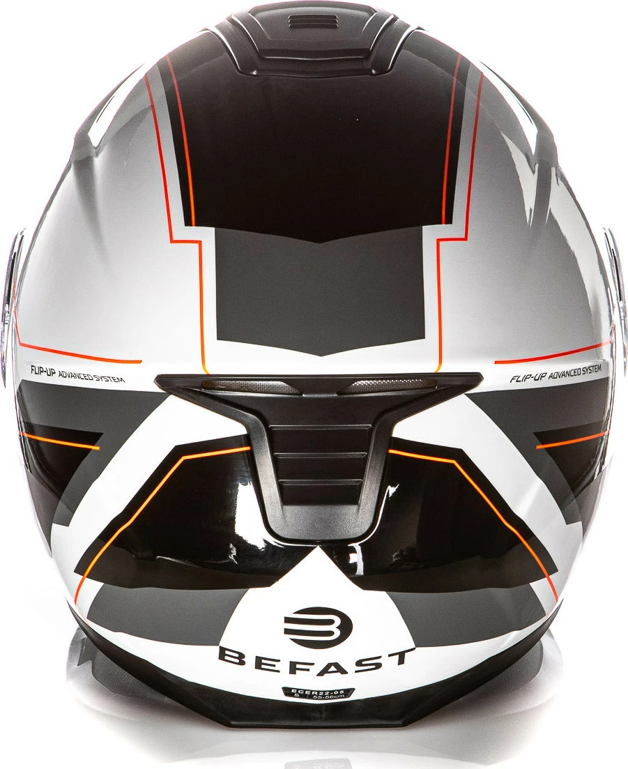 Kit Coppia Tank Bianco Nero - 2 Caschi Modulari Befast Con Doppia Omologazione P/J 10 Kit Coppia Tank Bianco Nero - 2 Caschi Modulari Befast Con Doppia Omologazione P/J - immagine 8