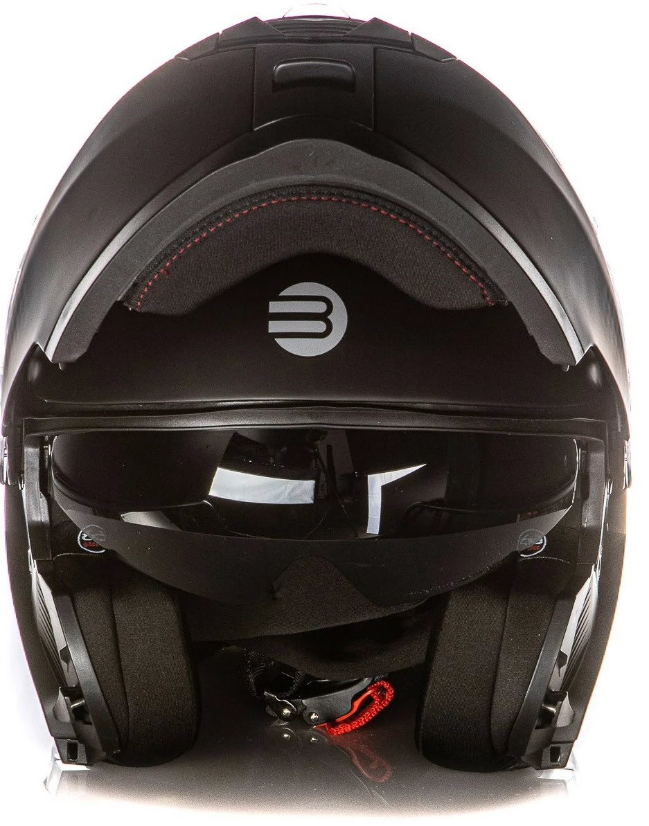 Kit Coppia Tank Nero Opaco - 2 Caschi Modulari Befast Con Doppia Omologazione P/J 9 Kit Coppia Tank Nero Opaco - 2 Caschi Modulari Befast Con Doppia Omologazione P/J - immagine 7