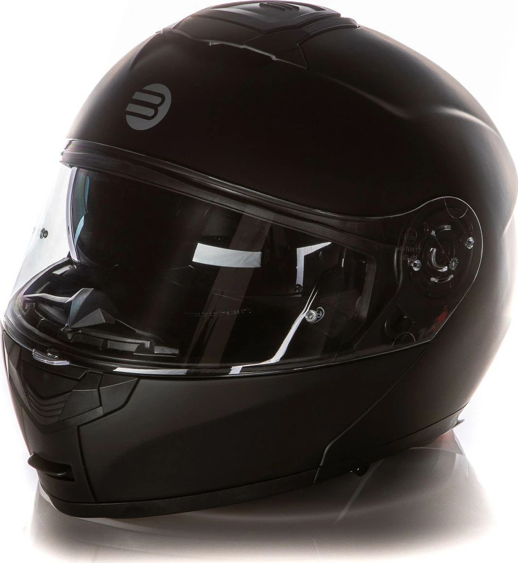 Kit Coppia Tank Nero Opaco - 2 Caschi Modulari Befast Con Doppia Omologazione P/J 8 Kit Coppia Tank Nero Opaco - 2 Caschi Modulari Befast Con Doppia Omologazione P/J - immagine 6