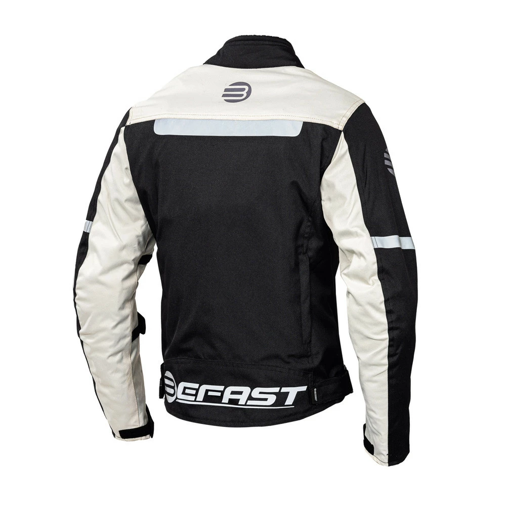 Giacca Moto Donna Touring Befast ALLTIME Lady CE Certificata 3 Strati Nero Grigio 6 Giacca Moto Donna Touring Befast ALLTIME Lady CE Certificata 3 Strati Nero Grigio - immagine 4