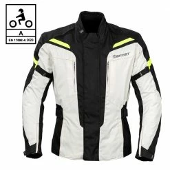 Giacca Moto Befast PRO RIDER CE Certificata Nero Grigio