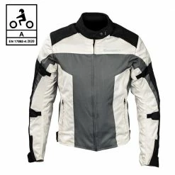 Giacca Moto Befast STREET CE Certificata Nero Grigio