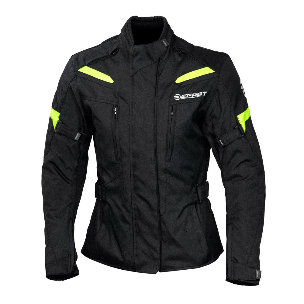 Giacca Moto Donna Befast PRO RIDER Lady CE Certificata Nero Giallo 4 Giacca Moto Donna Befast PRO RIDER Lady CE Certificata Nero Giallo - immagine 2