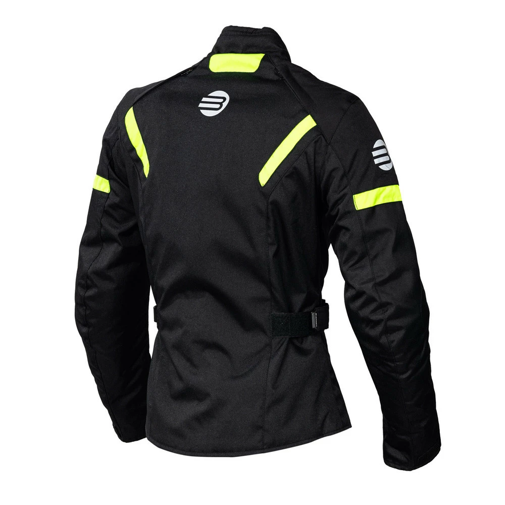 Giacca Moto Donna Befast PRO RIDER Lady CE Certificata Nero Giallo 6 Giacca Moto Donna Befast PRO RIDER Lady CE Certificata Nero Giallo - immagine 4