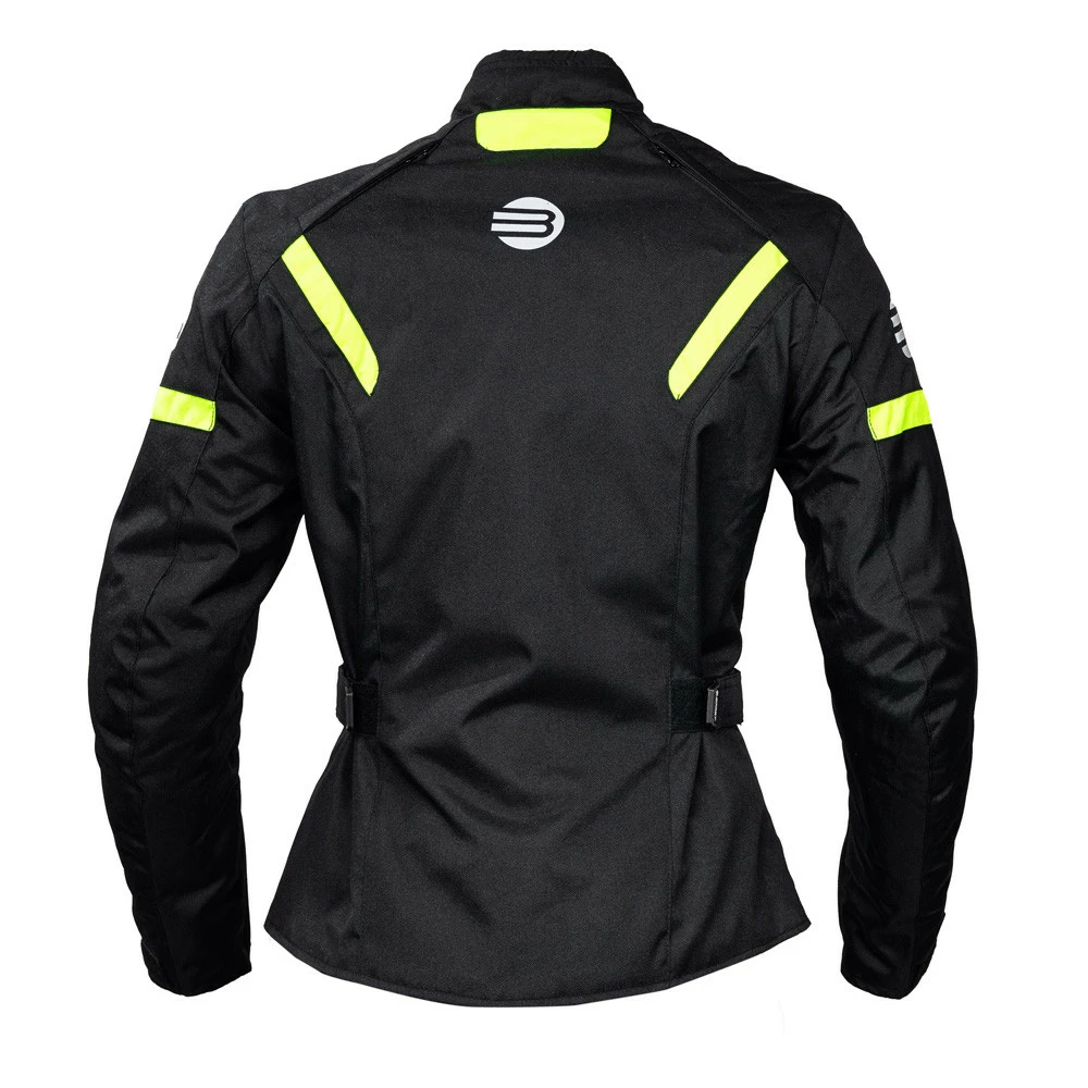 Giacca Moto Donna Befast PRO RIDER Lady CE Certificata Nero Giallo 5 Giacca Moto Donna Befast PRO RIDER Lady CE Certificata Nero Giallo - immagine 3