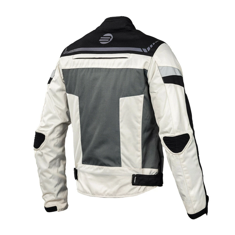 Giacca Moto Donna Befast STREET Lady CE Certificata Nero Grigio 5 Giacca Moto Donna Befast STREET Lady CE Certificata Nero Grigio - immagine 3