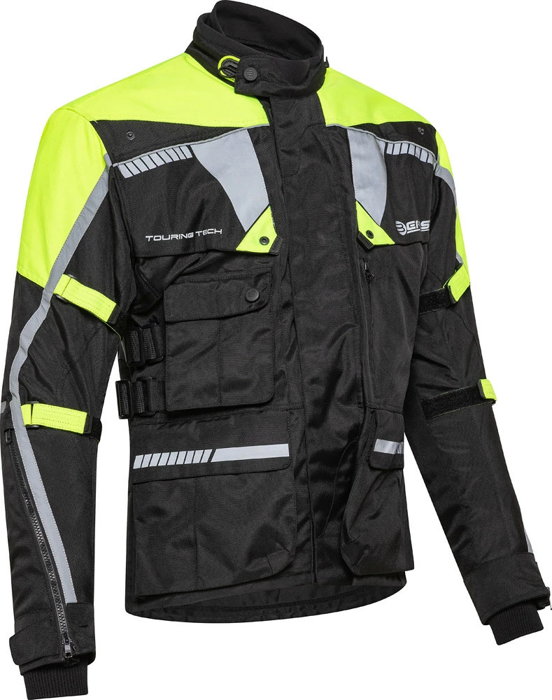 Giacca Moto Donna Touring Befast TOURING TECH Lady CE Certificata 3 Strati Nero Giallo 4 Giacca Moto Donna Touring Befast TOURING TECH Lady CE Certificata 3 Strati Nero Giallo - immagine 2