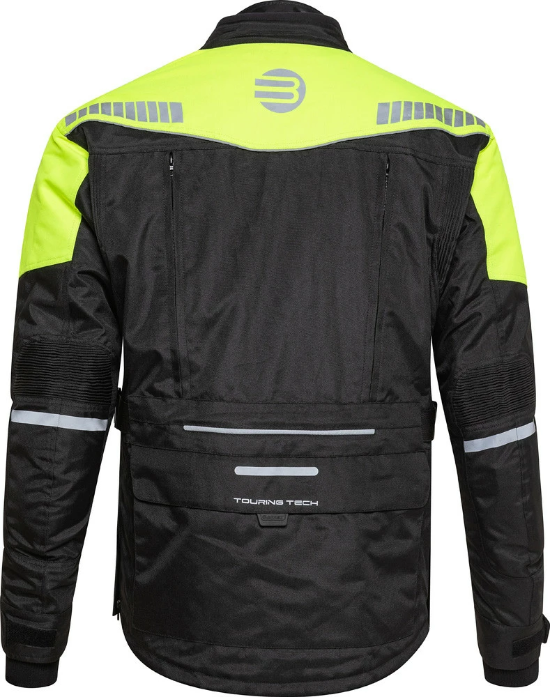 Giacca Moto Donna Touring Befast TOURING TECH Lady CE Certificata 3 Strati Nero Giallo 6 Giacca Moto Donna Touring Befast TOURING TECH Lady CE Certificata 3 Strati Nero Giallo - immagine 4