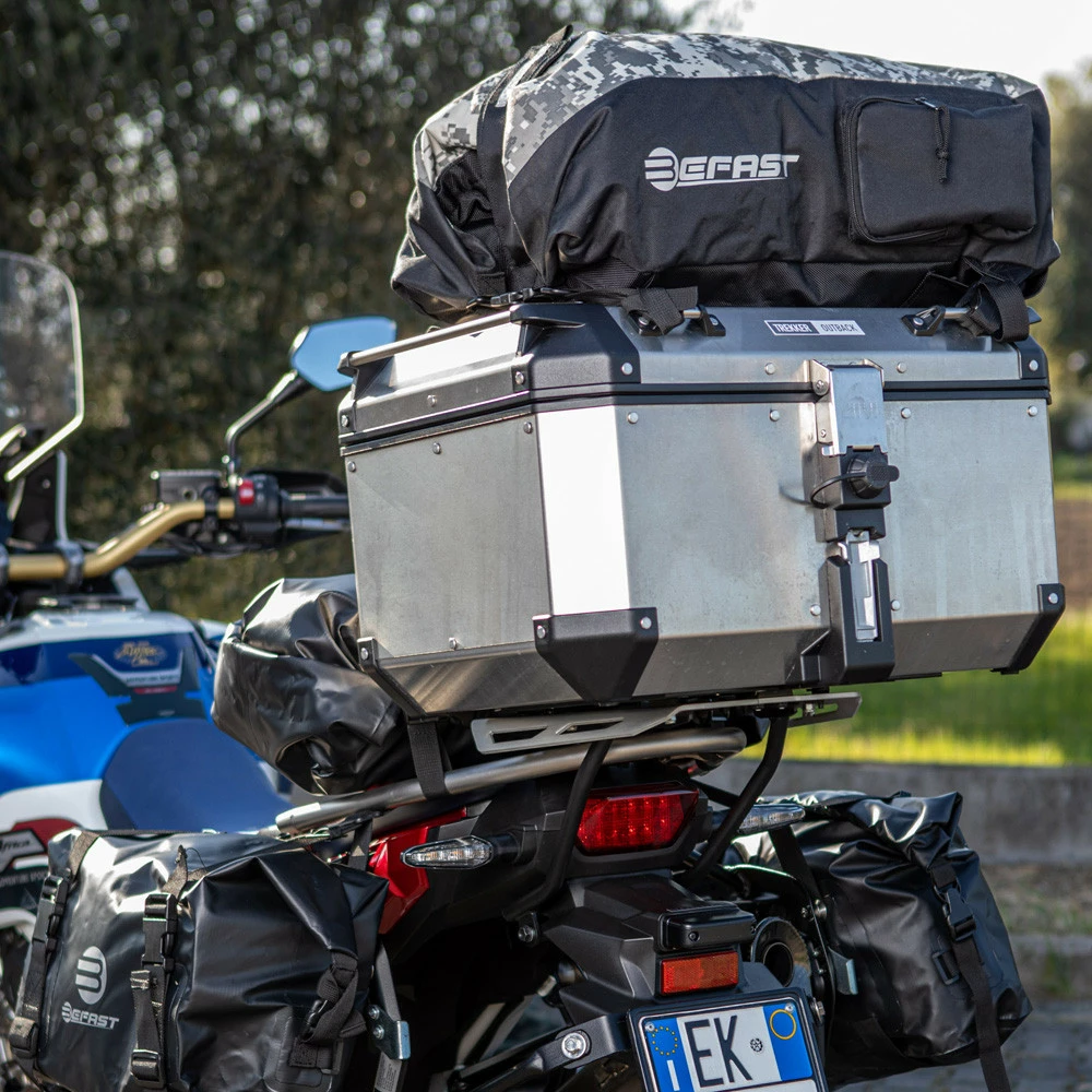 Borsa Zaino Da Sella Impermeabile Befast BJLA075 30 Litri Camouflage Grigio 8 Borsa Zaino Da Sella Impermeabile Befast BJLA075 30 Litri Camouflage Grigio - immagine 6