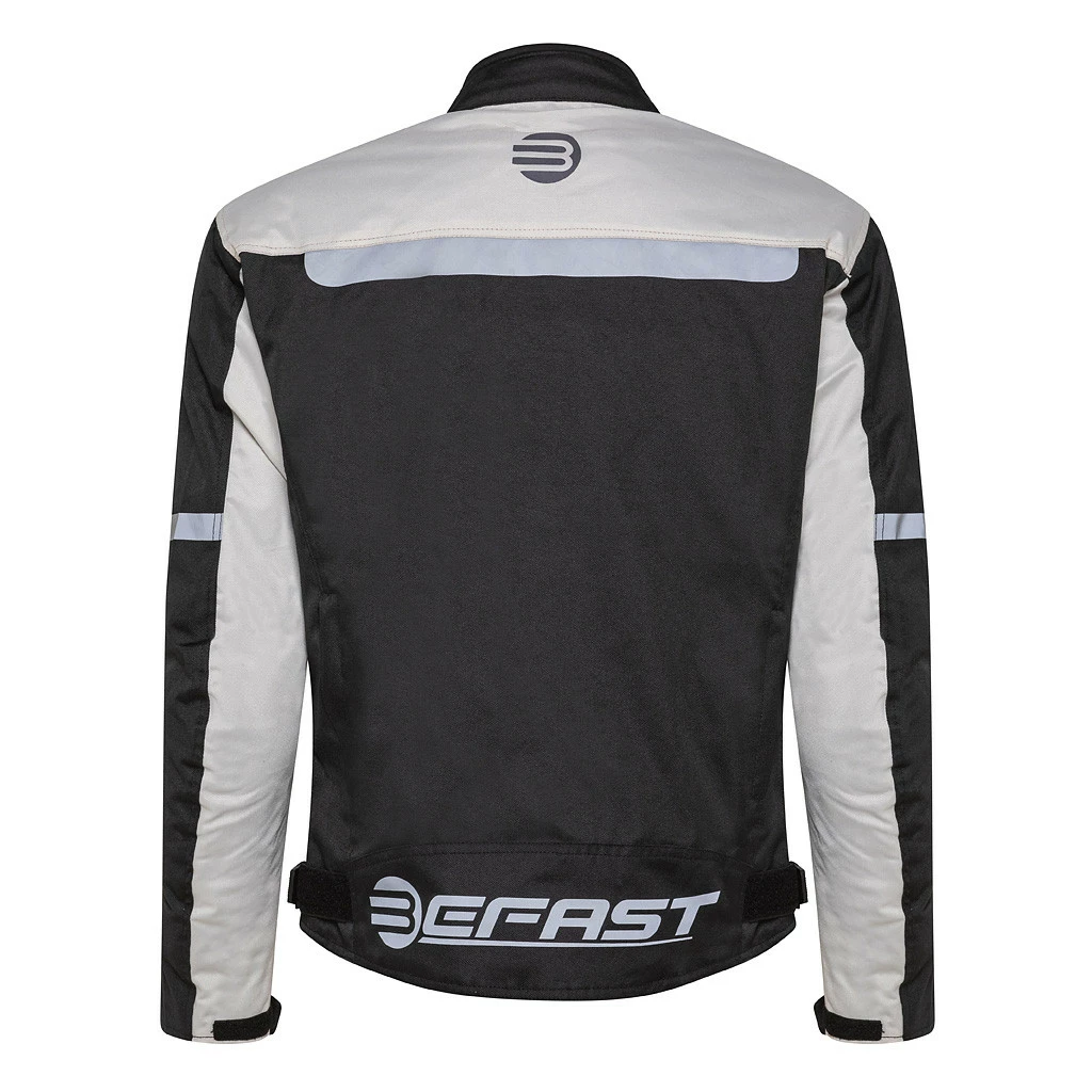 Kit Coppia Alltime CE 3 Strati Grigio - Giacca Moto Certificata Befast Uomo + Donna 5 Kit Coppia Alltime CE 3 Strati Grigio - Giacca Moto Certificata Befast Uomo + Donna - immagine 3