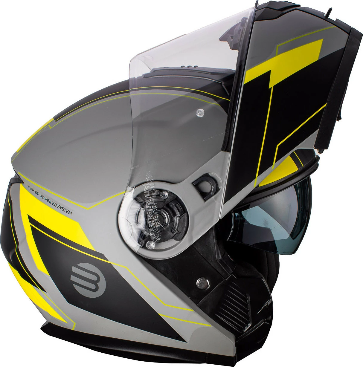 Casco Modulare Befast Tank Con Doppia Omologazione P/J Grigio Giallo 3 Casco Modulare Befast Tank Con Doppia Omologazione P/J Grigio Giallo