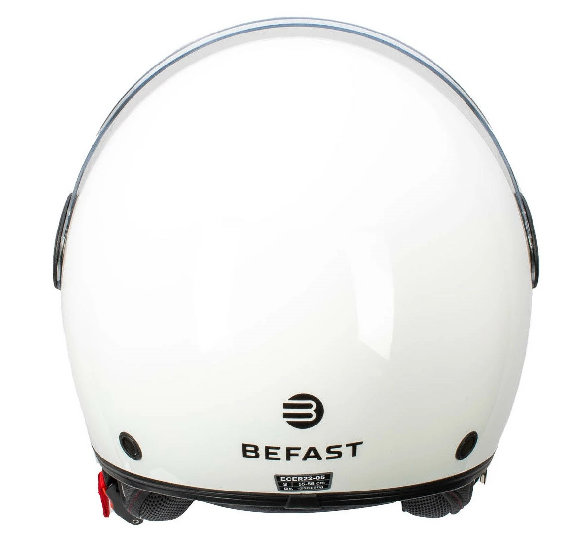 Casco Jet Befast Rapid Connect Bianco Con Interfono Integrato 6 Casco Jet Befast Rapid Connect Bianco Con Interfono Integrato - immagine 4