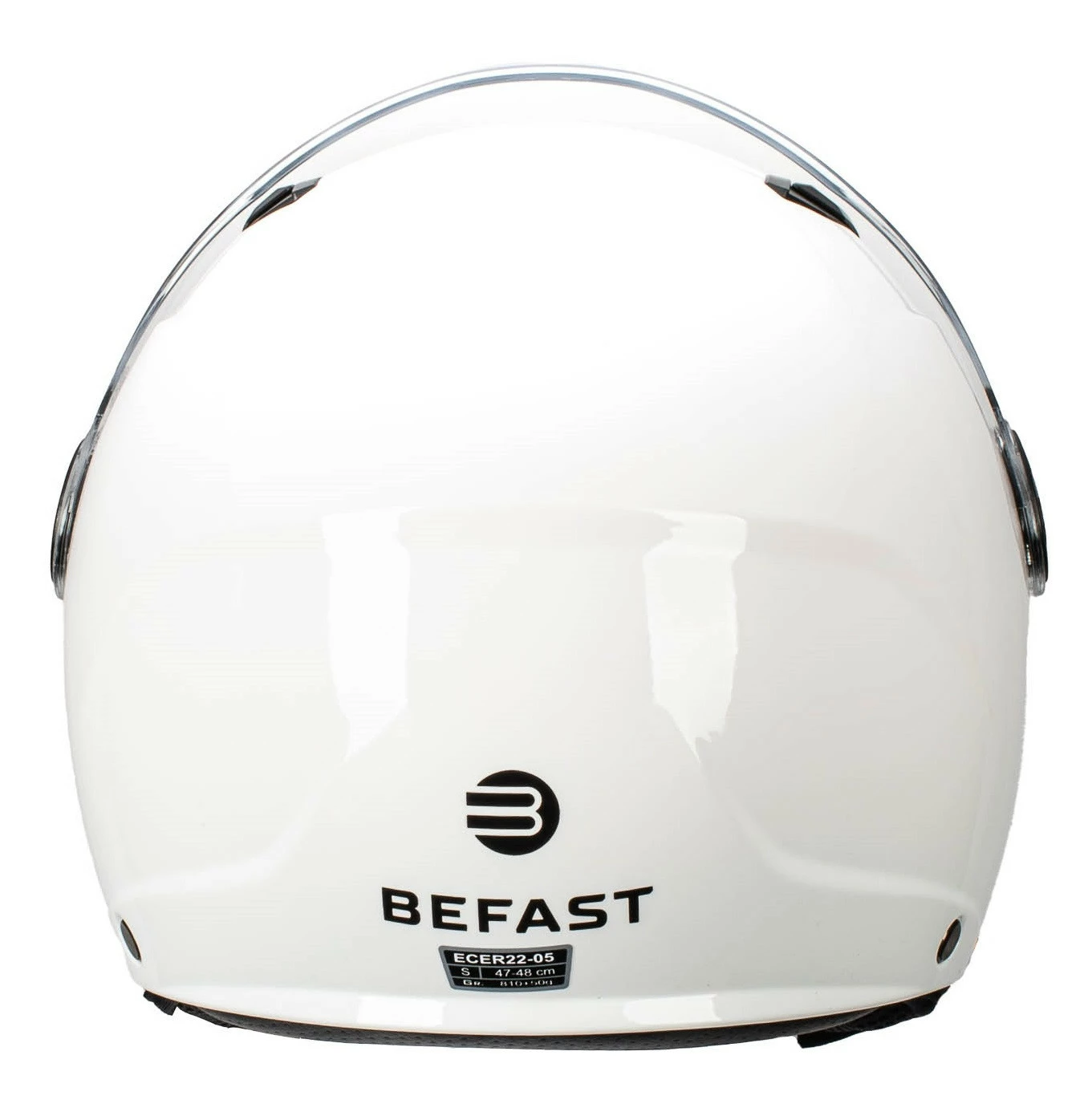 Casco Jet Bambino Befast Flipper Bianco 7 Casco Jet Bambino Befast Flipper Bianco - immagine 5