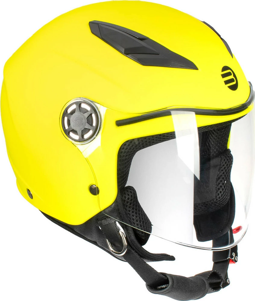 Casco Jet Bambino Befast Flipper Giallo Fluo 3 Casco Jet Bambino Befast Flipper Giallo Fluo