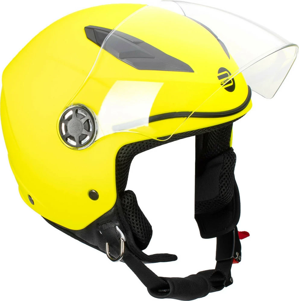 Casco Jet Bambino Befast Flipper Giallo Fluo 4 Casco Jet Bambino Befast Flipper Giallo Fluo - immagine 2