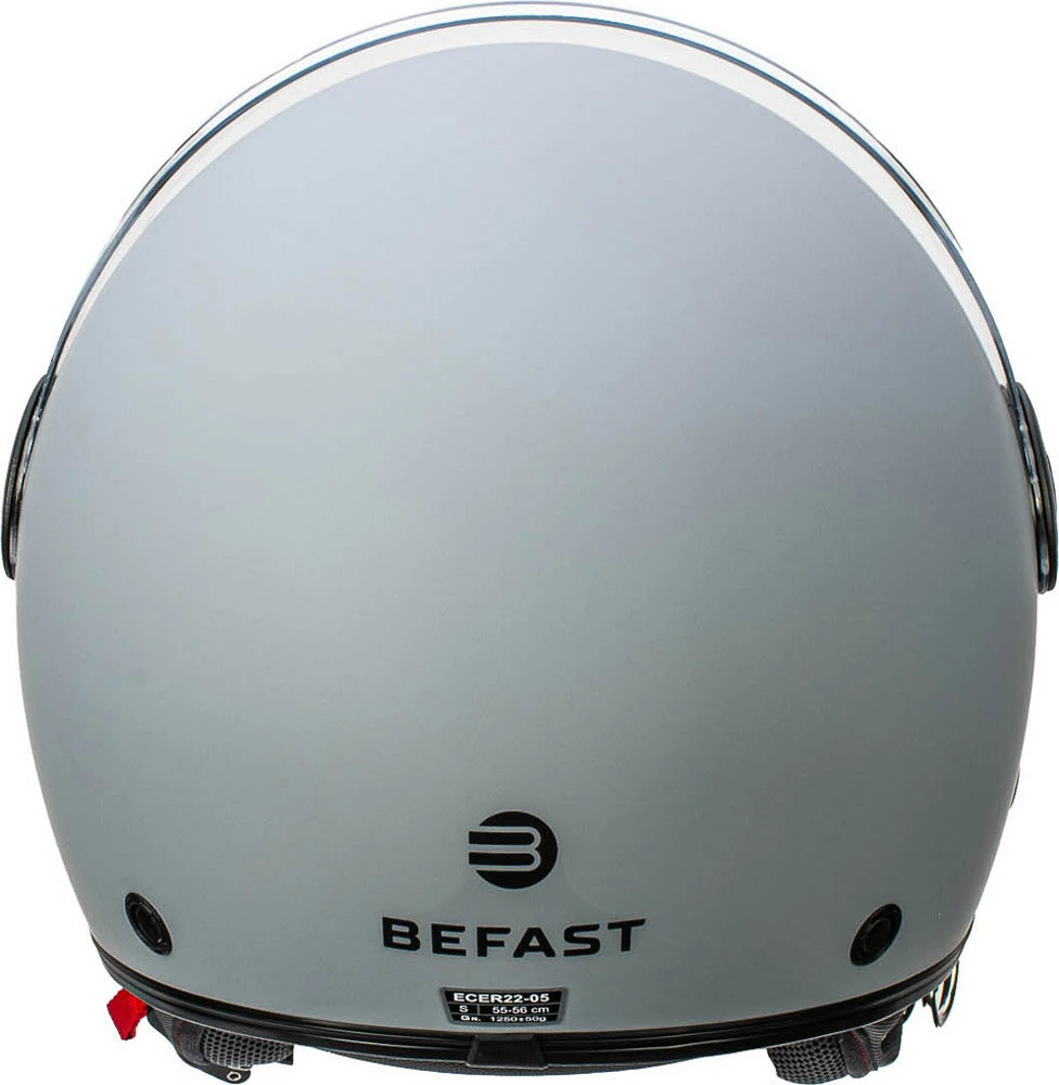 Casco Jet Befast Rapid Connect Grigio Opaco Con Interfono Integrato 7 Casco Jet Befast Rapid Connect Grigio Opaco Con Interfono Integrato - immagine 5