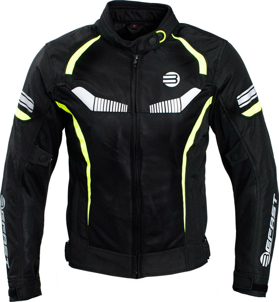 Giacca Moto Donna Befast Airtech Lady CE Certificata Nero Giallo 4 Giacca Moto Donna Befast Airtech Lady CE Certificata Nero Giallo - immagine 2