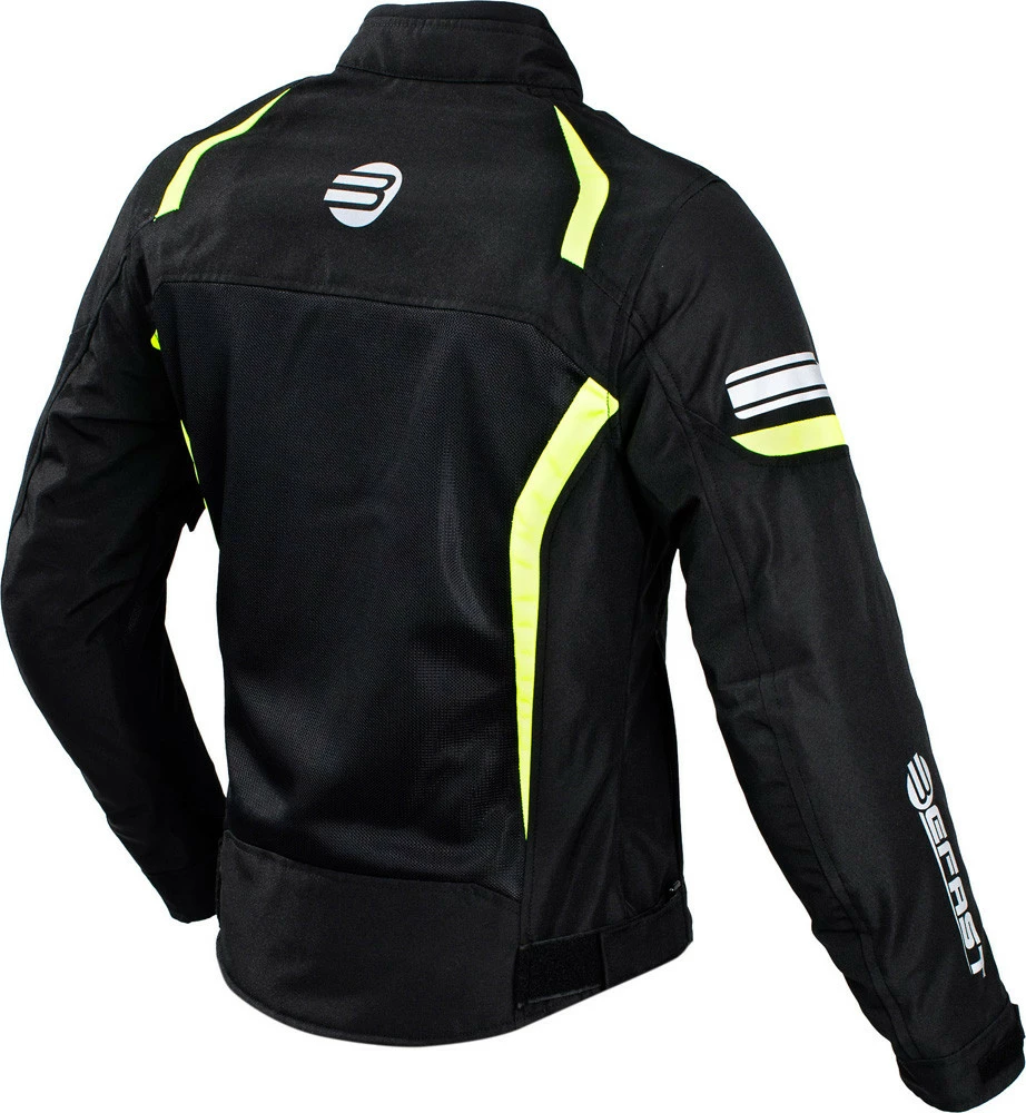 Giacca Moto Donna Befast Airtech Lady CE Certificata Nero Giallo 5 Giacca Moto Donna Befast Airtech Lady CE Certificata Nero Giallo - immagine 3