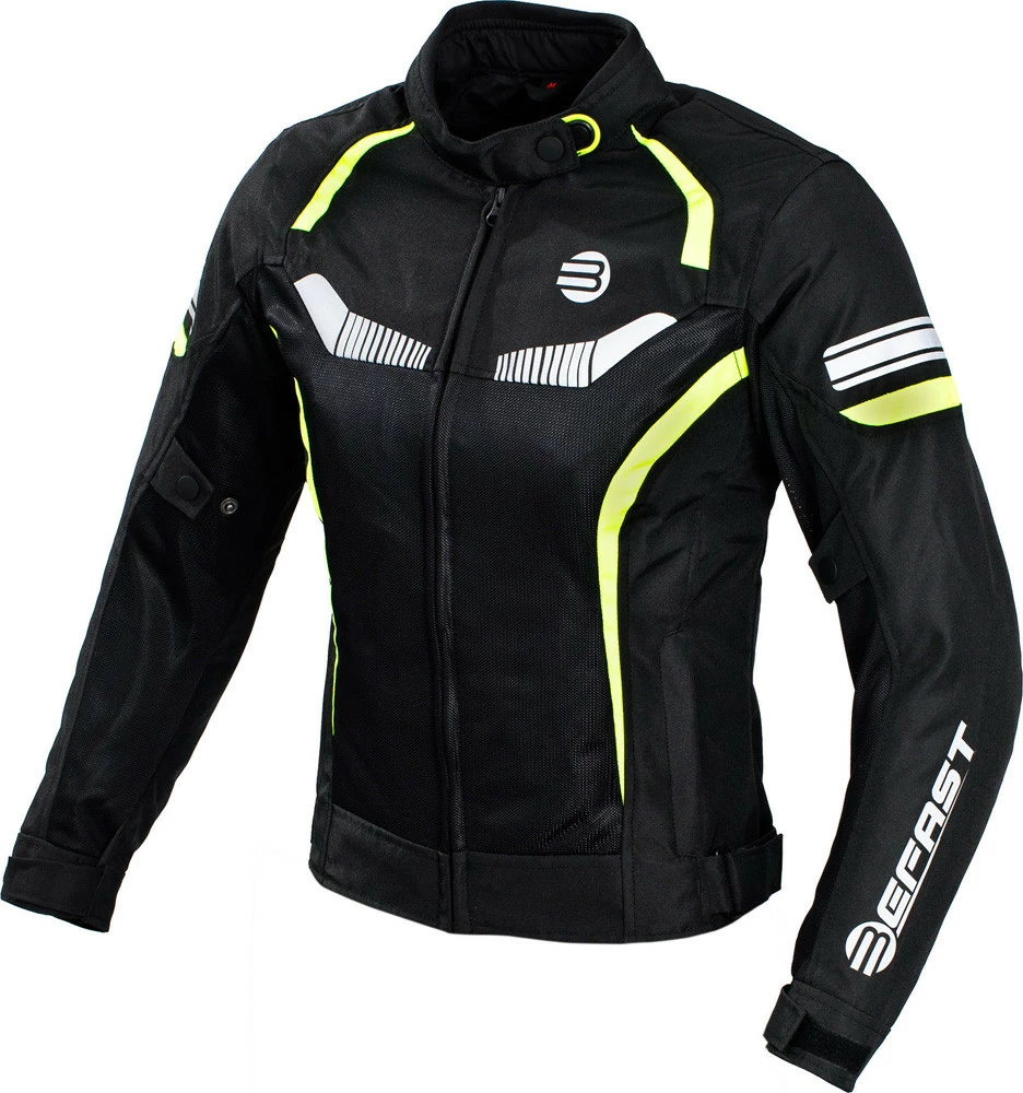 Kit Coppia Airtech CE Nero Giallo- Giacca Moto Estiva Certificata Befast Uomo + Donna 6 Kit Coppia Airtech CE Nero Giallo- Giacca Moto Estiva Certificata Befast Uomo + Donna - immagine 4