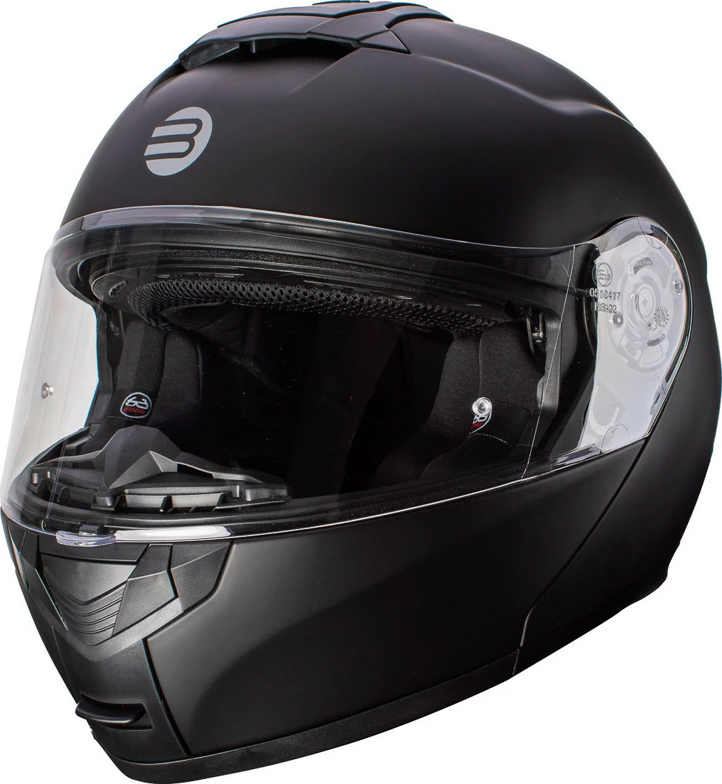 Casco Modulare Befast Tank Con Doppia Omologazione P/J Nero Opaco 4 Casco Modulare Befast Tank Con Doppia Omologazione P/J Nero Opaco - immagine 2