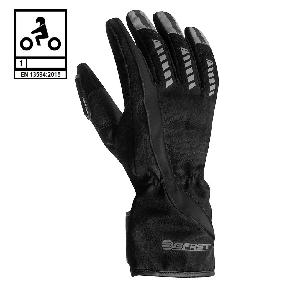 Guanti Moto Invernali Befast NORDIC CE Certificati Nero 3 Guanti Moto Invernali Befast NORDIC CE Certificati Nero