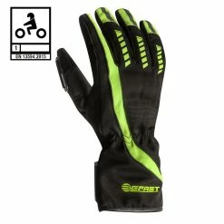 Guanti Moto Invernali Befast NORDIC CE Certificati Nero Giallo
