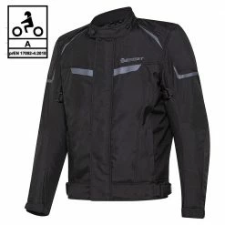 Giacca Moto Befast BERG CE Certificata Nero