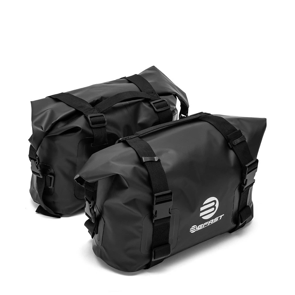 Coppia Borse Laterali Impermeabili Befast BJLA073 25 Litri Nero 3 Coppia Borse Laterali Impermeabili Befast BJLA073 25 Litri Nero
