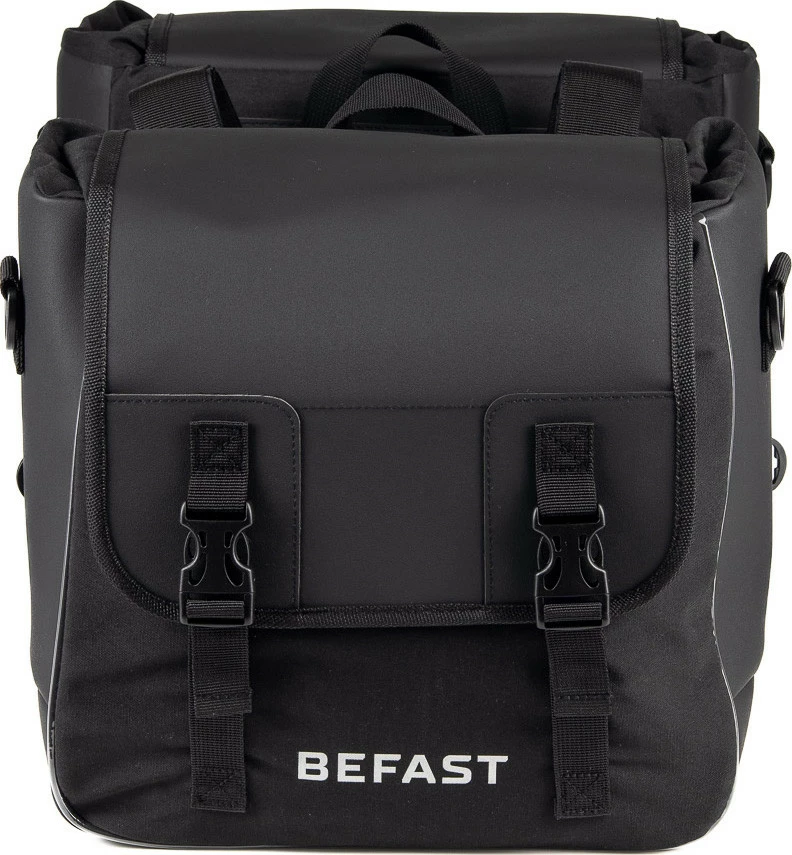 Coppia Borse Laterali Befast WP750 Waterproof 14 Litri Nero 4 Coppia Borse Laterali Befast WP750 Waterproof 14 Litri Nero - immagine 2