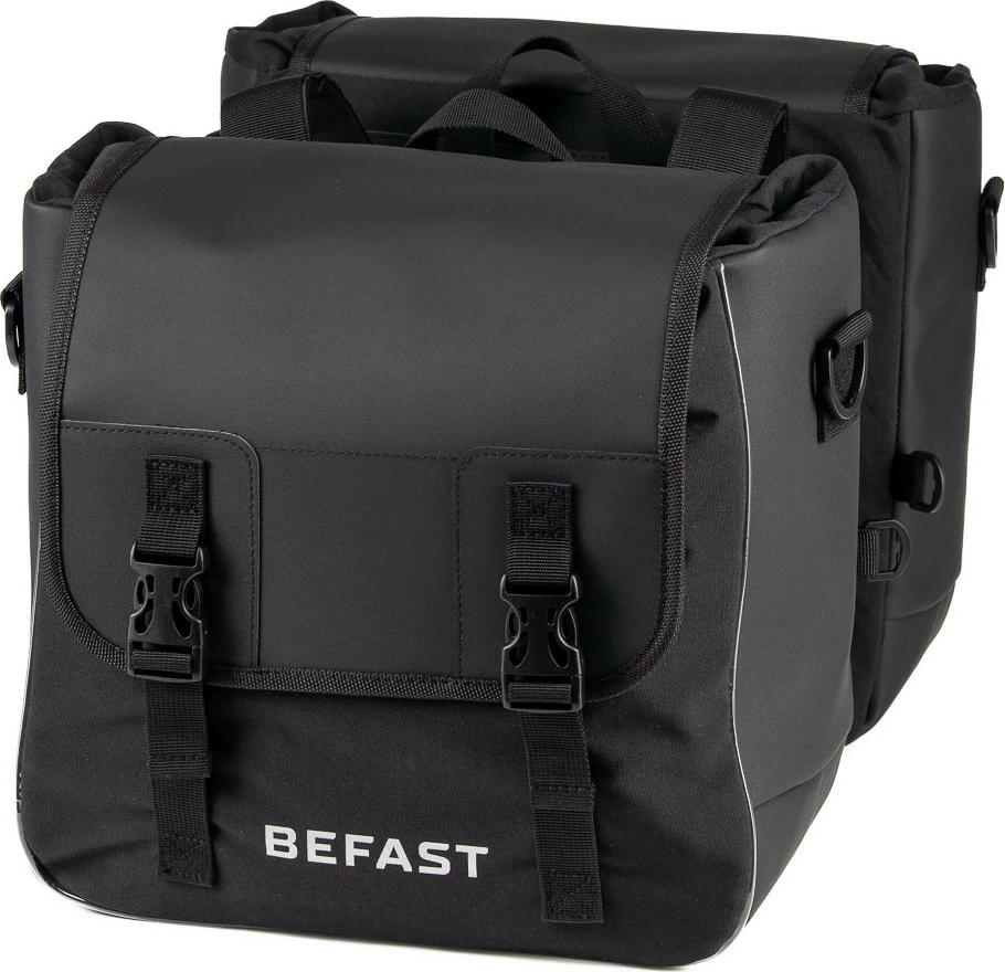 Coppia Borse Laterali Befast WP750 Waterproof 14 Litri Nero 9 Coppia Borse Laterali Befast WP750 Waterproof 14 Litri Nero - immagine 7