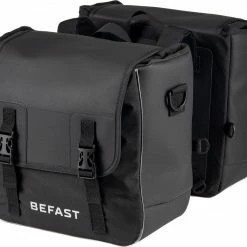 Coppia Borse Laterali Befast WP750 Waterproof 14 Litri Nero