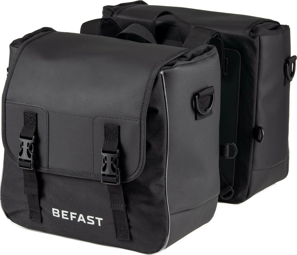 Coppia Borse Laterali Befast WP750 Waterproof 14 Litri Nero 3 Coppia Borse Laterali Befast WP750 Waterproof 14 Litri Nero