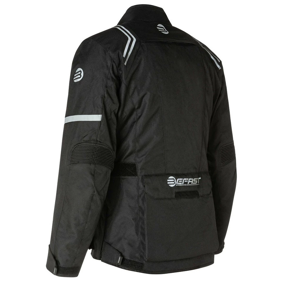Giacca Moto Touring Befast BOLT CE Certificata 3 Strati Nero 5 Giacca Moto Touring Befast BOLT CE Certificata 3 Strati Nero - immagine 3