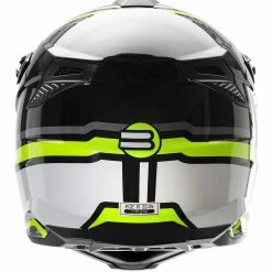 Casco Cross Befast Mud Line Argento Giallo Bianco -Negozio al dettaglio BEFAST 2022 caschi moto gsb motocross grigio retro