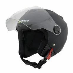 Casco Demi-jet Befast Midi J Nero Opaco