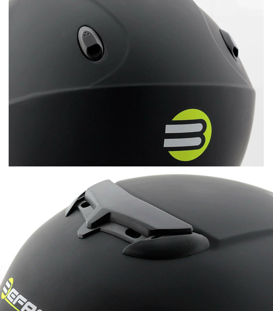 Casco Demi-jet Befast Midi J Nero Opaco 7 Casco Demi-jet Befast Midi J Nero Opaco - immagine 5