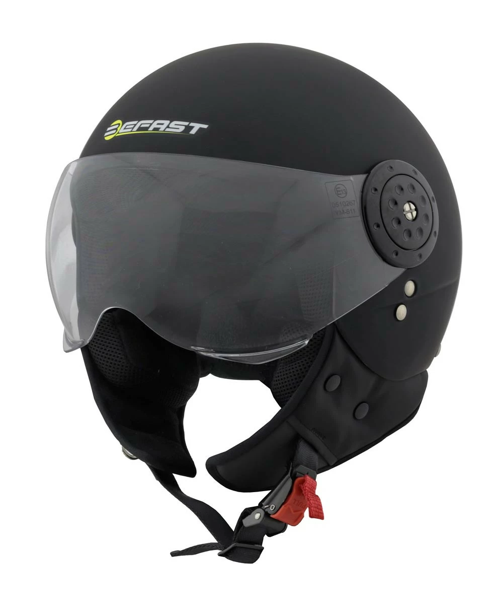 Casco Demi-jet Befast Town Nero Opaco 4 Casco Demi-jet Befast Town Nero Opaco - immagine 2