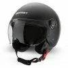 Casco Jet Befast Rapid II Doppia Visiera Nero Opaco 1 Casco Jet Befast Rapid II Doppia Visiera Nero Opaco -Negozio al dettaglio BEFAST 2022 casco jack befast nero diagonale 1