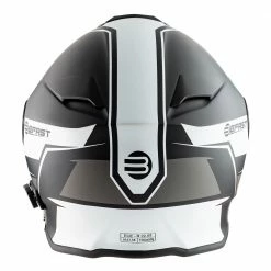 Casco Modulare Befast Connect Con Interfono Integrato Bianco Nero -Negozio al dettaglio BEFAST 2022 casco modulare befast connection con interfono integrato bianco nero4