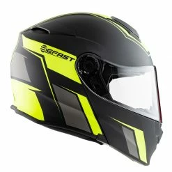 Casco Modulare Befast Connect Con Interfono Integrato Giallo Nero 13 Casco Modulare Befast Connect Con Interfono Integrato Giallo Nero -Negozio al dettaglio BEFAST 2022 casco modulare befast connection con interfono integrato giallo nero3
