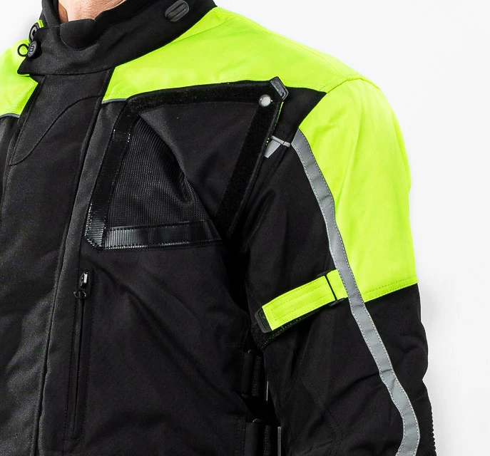 Giacca Moto Donna Touring Befast TOURING TECH Lady CE Certificata 3 Strati Nero Giallo 9 Giacca Moto Donna Touring Befast TOURING TECH Lady CE Certificata 3 Strati Nero Giallo - immagine 7