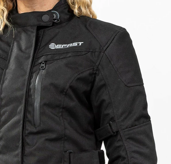 Giacca Moto Donna Befast BABYLON Lady CE Certificata Nero 10 Giacca Moto Donna Befast BABYLON Lady CE Certificata Nero - immagine 8