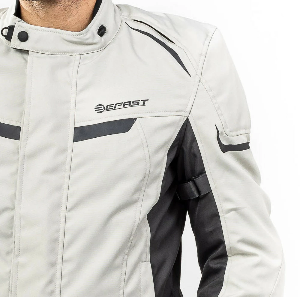 Giacca Moto Befast BERG CE Certificata Nero Grigio 10 Giacca Moto Befast BERG CE Certificata Nero Grigio - immagine 8