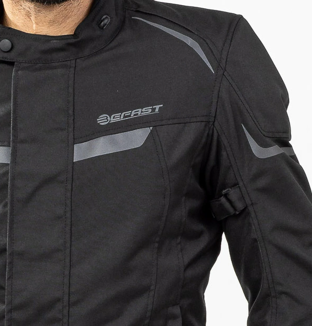 Giacca Moto Befast BERG CE Certificata Nero 10 Giacca Moto Befast BERG CE Certificata Nero - immagine 8