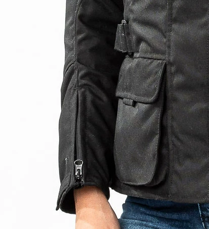 Giacca Moto Donna Befast BABYLON Lady CE Certificata Nero 11 Giacca Moto Donna Befast BABYLON Lady CE Certificata Nero - immagine 9