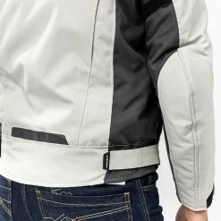 Giacca Moto Befast BERG CE Certificata Nero Grigio 19 Giacca Moto Befast BERG CE Certificata Nero Grigio -Negozio al dettaglio BEFAST 2022 dettaglio retro shooting befast berg grigio