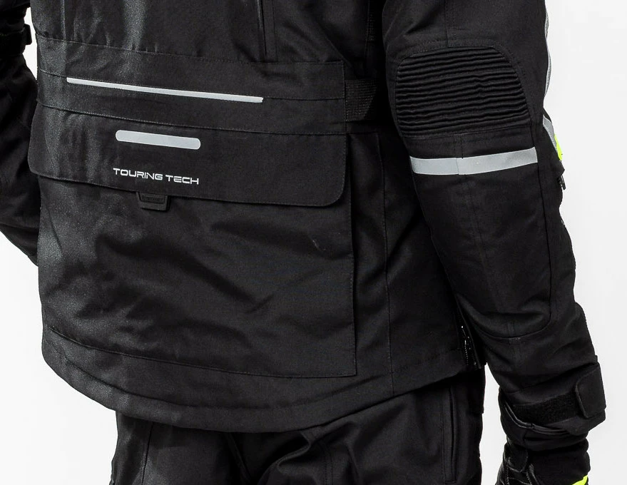 Giacca Moto Donna Touring Befast TOURING TECH Lady CE Certificata 3 Strati Nero Giallo 11 Giacca Moto Donna Touring Befast TOURING TECH Lady CE Certificata 3 Strati Nero Giallo - immagine 9