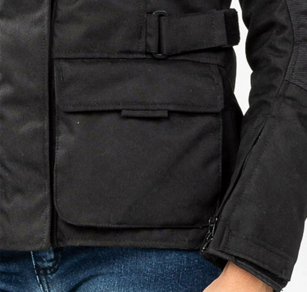 Giacca Moto Donna Befast BABYLON Lady CE Certificata Nero 12 Giacca Moto Donna Befast BABYLON Lady CE Certificata Nero - immagine 10